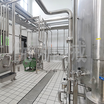 5000LPH UHT Milk Processing Equipments , Aspetic Bottle Packing Milk Production Line