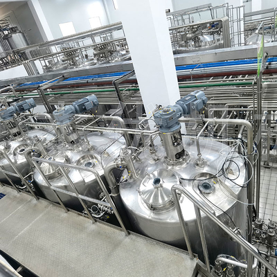 5000LPH UHT Milk Processing Equipments , Aspetic Bottle Packing Milk Production Line