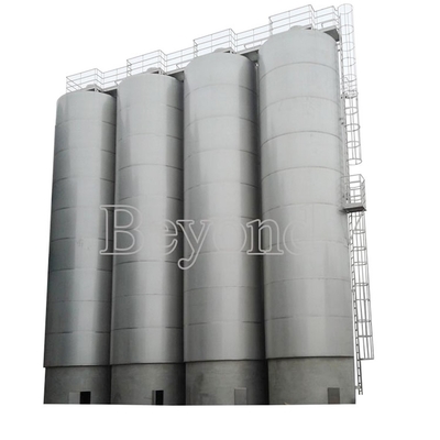 Milk Production Stainless Steel Pressure Tank Outdoor Silo for storage