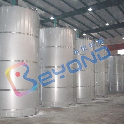 Milk Production Stainless Steel Pressure Tank Outdoor Silo for storage