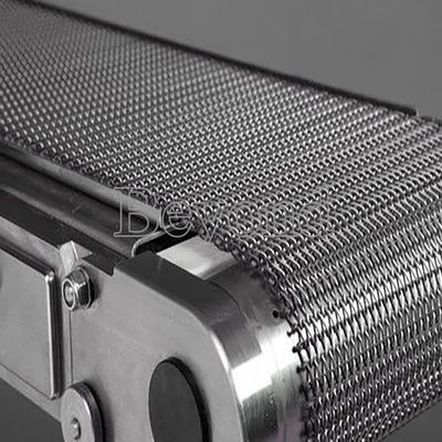 SS304 Mango Pineapple Mesh Fruit Conveyor Belt Corrosion Resistant